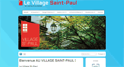 Desktop Screenshot of levillagesaintpaul.com